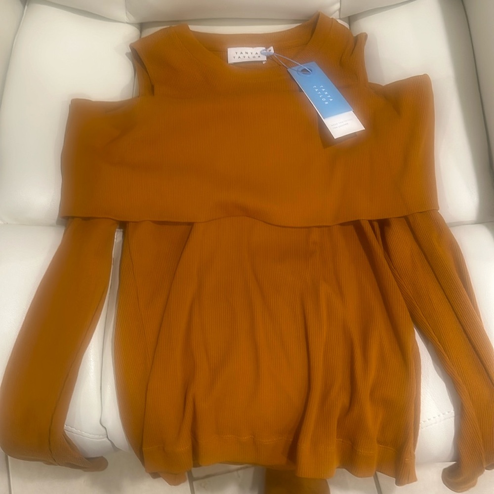 Tanya Taylor off the shoulder sweater